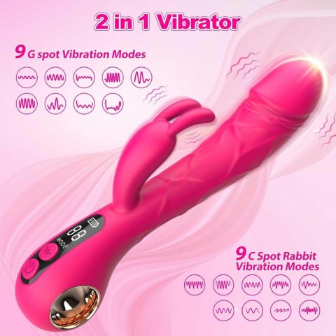 Boys of Toys Sp. z o.o. Rabbit G-Spot & Clitoral Dual Stimulation Vibrator